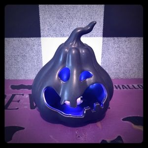 Ceramic mult LED glowing pumpkin